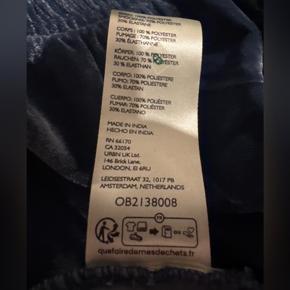 ✨ Free People Farrier Velvet Mini Dress ✨
Size: Medium (M) | New 💙 - Picture 7 of 7